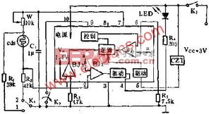 SF1212自動曝光集成電路的應用電路圖解析