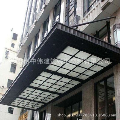 長期供應-大型鋼結構雨篷-鋼結構雨篷廠家